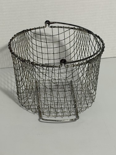 Vtg wire fry - wire, strainer